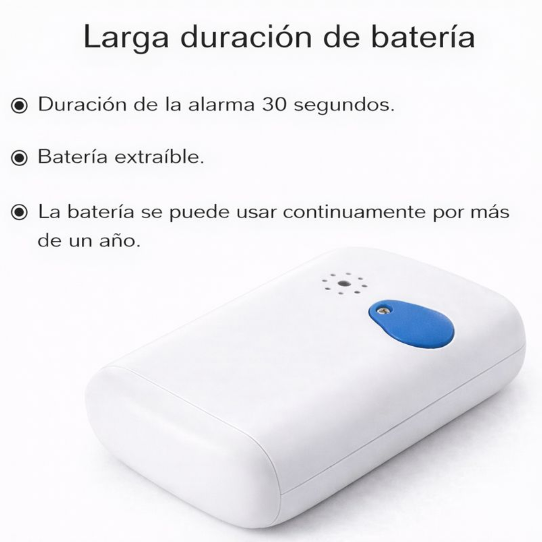 Pastillero portátil con alarma y temporizador