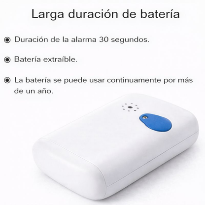 Pastillero portátil con alarma y temporizador